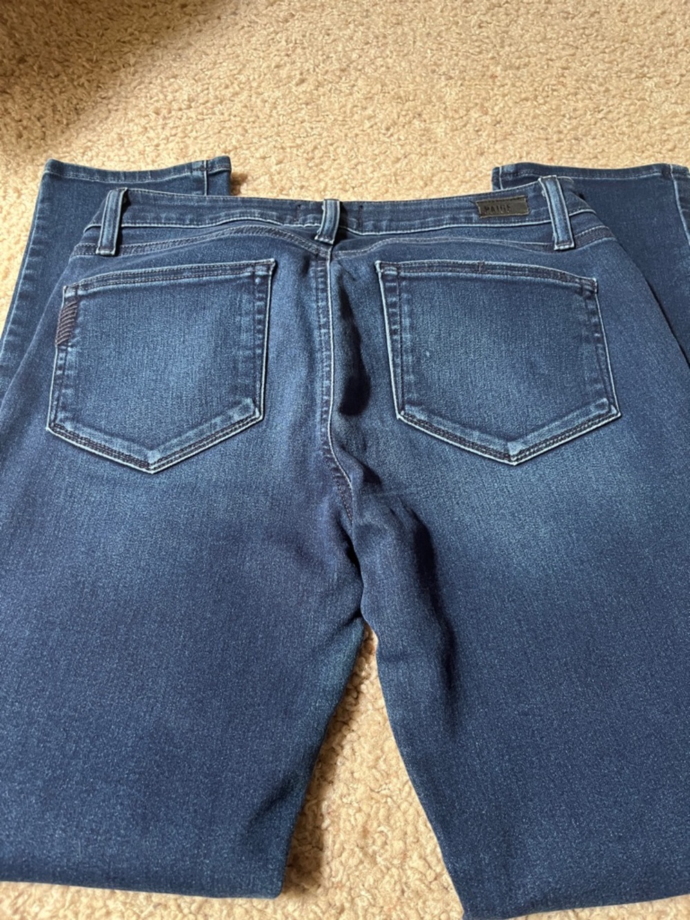 PAIGE Indigo Mid-Rise Skinny Jeans - Picture 4 of 5
